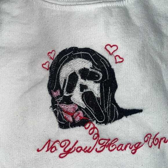 Scream Embroidered Crewneck - Picture 2 of 2